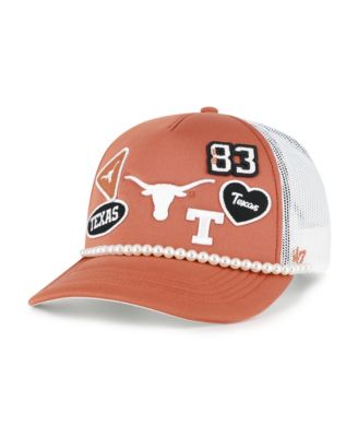 Men's '47  Burnt Orange/White Texas Longhorns Rally On Hitch Adjustable Hat