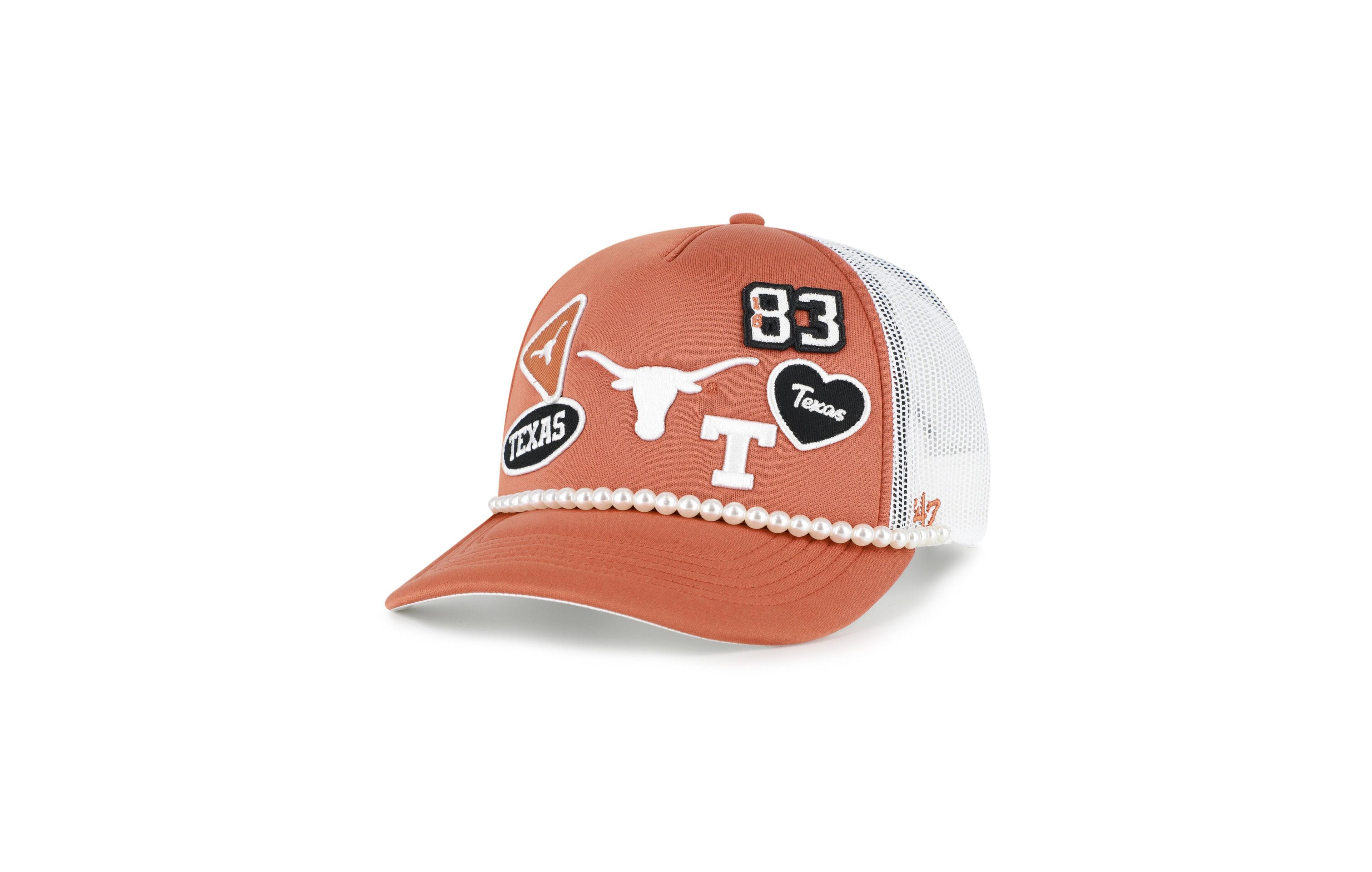 '47 Brand Men's Texas Longhorns Adjustable Five-Panel Baseball Cap