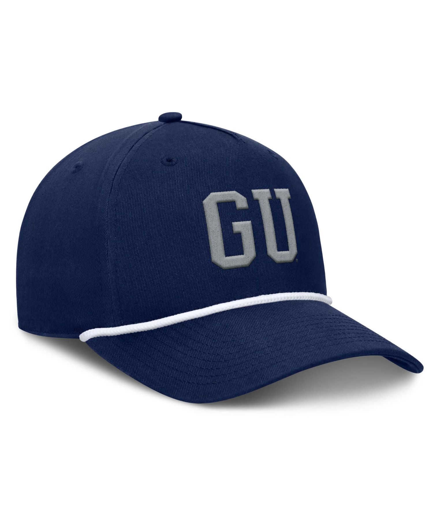 Men's Navy Georgetown Hoyas Foul Ball Rope Adjustable Hat