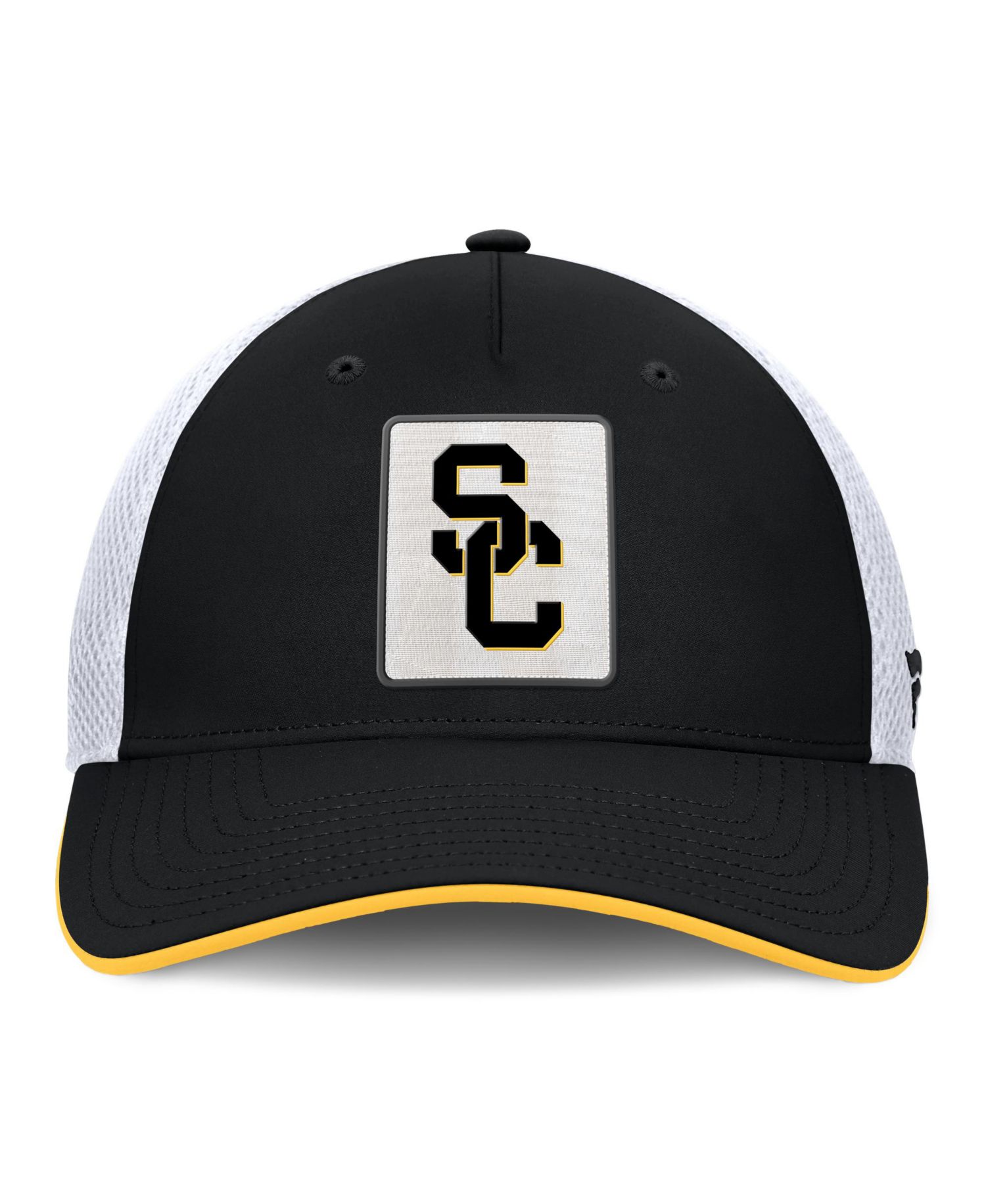 Men's Black USC Trojans 5-Panel Matter Flex Hat