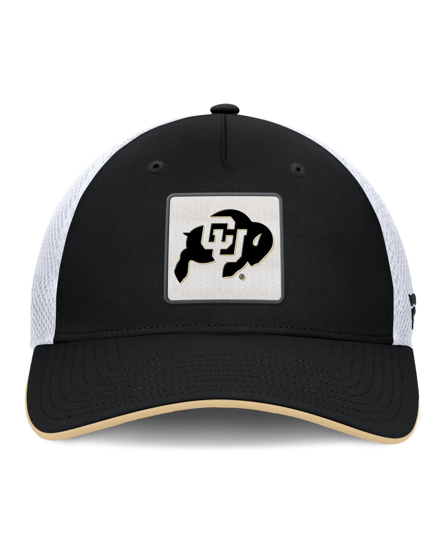Men's Black Colorado Buffaloes 5-Panel Matter Flex Hat