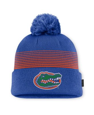 Men's and Women's Royal Florida Gators 2026 On-Field Cuffed Knit Hat with Pom
