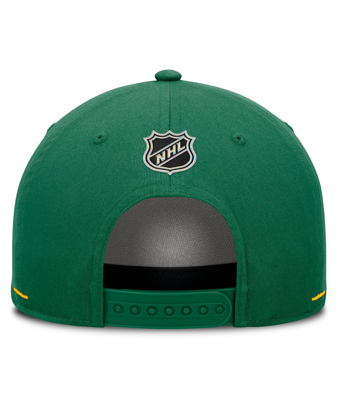 Мужская кепка Fanatics Green Minnesota Wild Alternate Authentic Pro Rink A-Frame Adjustable Hat — фото 4