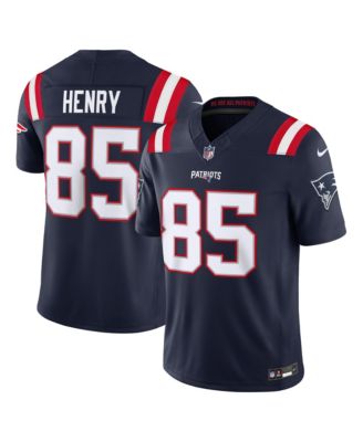 Men's Hunter Henry Navy New England Patriots Team Vapor F.U.S.E. Stitched Limited Jersey