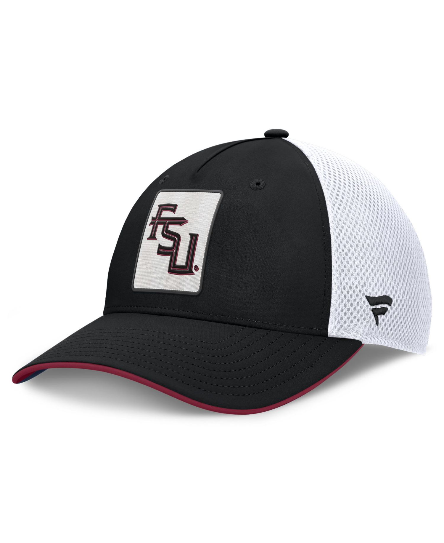 Men's Black Florida State Seminoles 5-Panel Matter Flex Hat