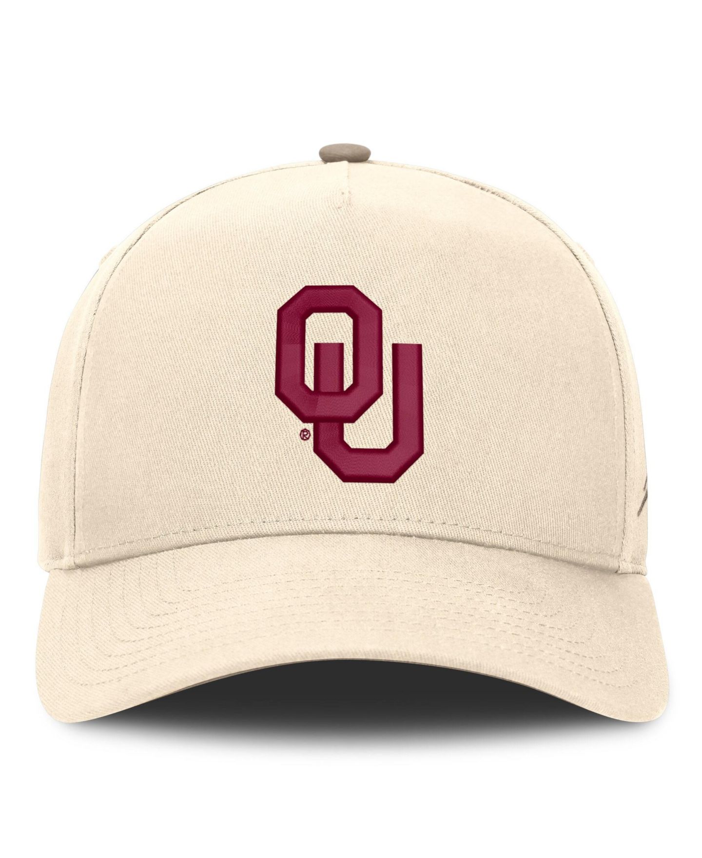 Мужская кепка Jordan Natural Oklahoma Sooners Rise Adjustable Hat — фото 3