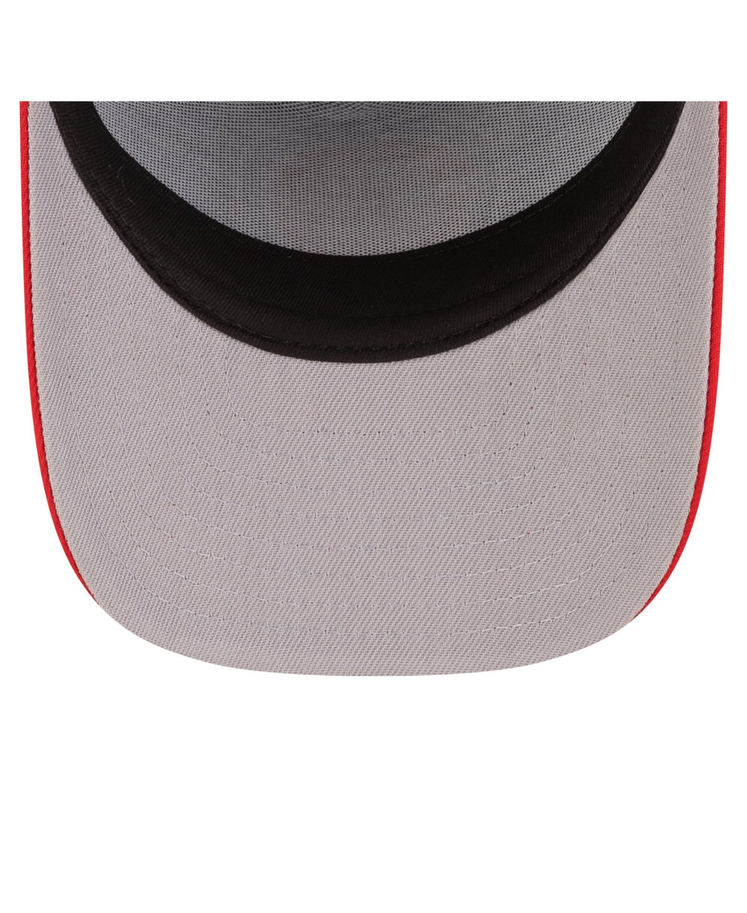 Men's Blue/Red Detroit Pistons 80s Throwback A-Frame 9FIFTY Snapback Hat