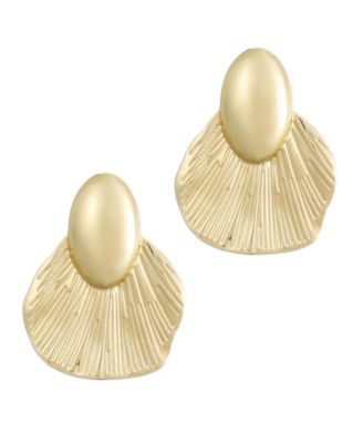 Monique Drops Nickel-Free Chandelier Gold-Plated Earrings