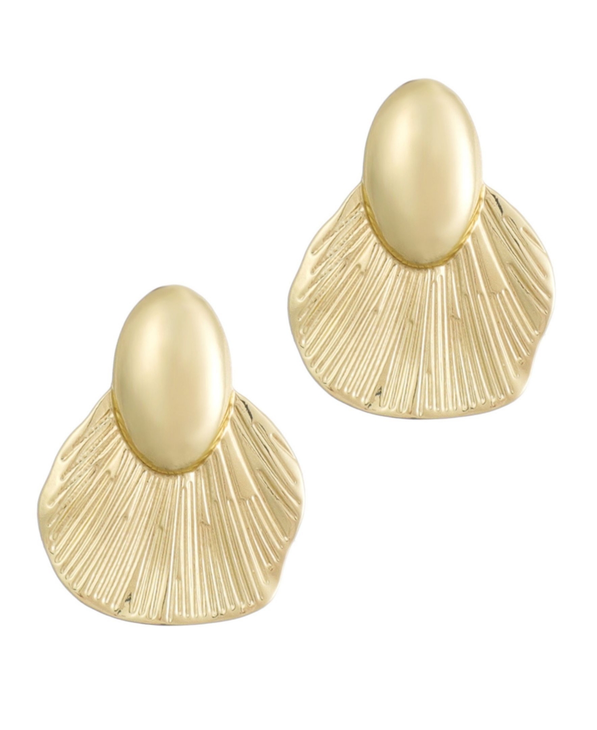 Adornia Monique Drops Nickel-Free Chandelier Gold-Plated Earrings - Gold