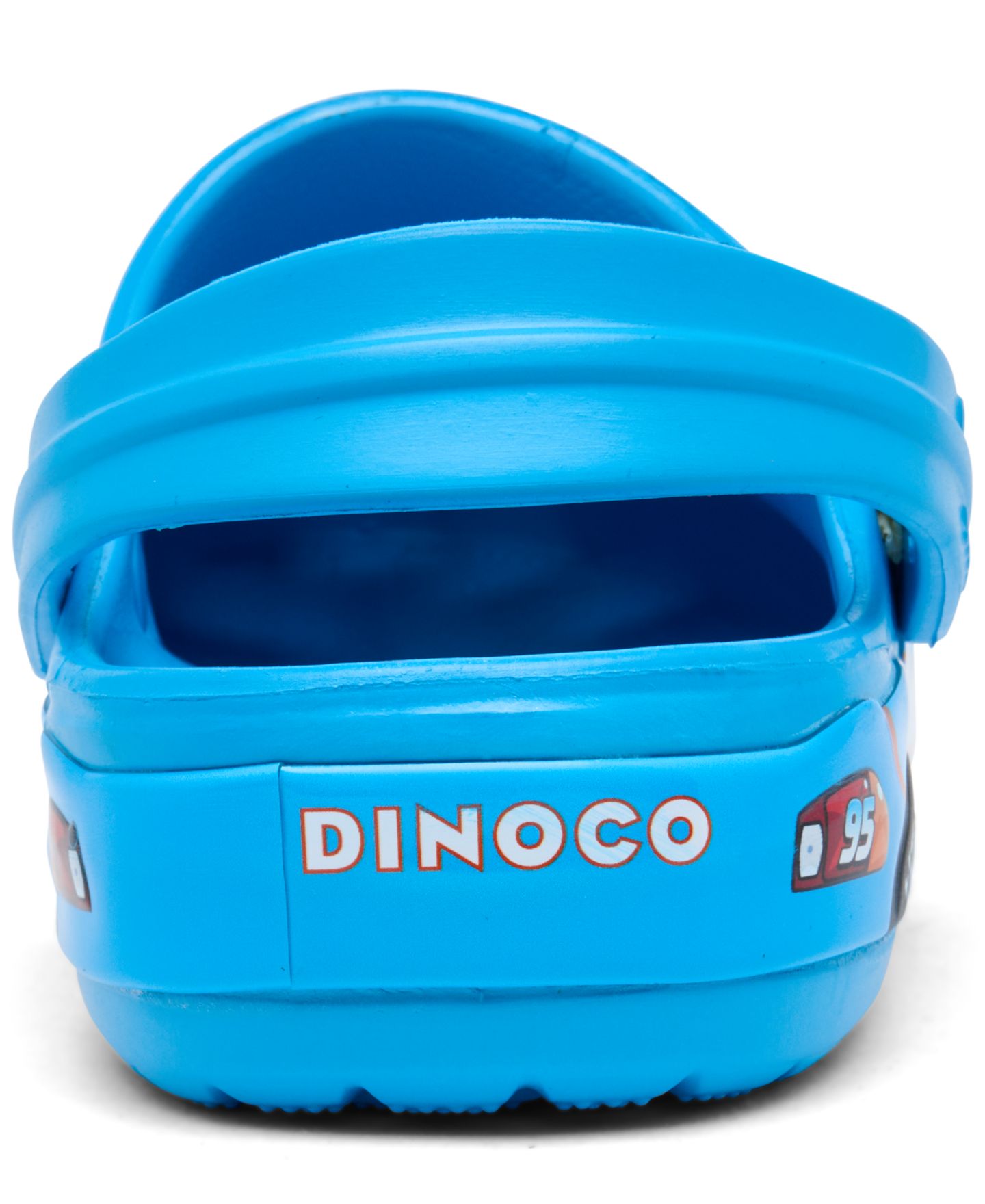Сабо Crocs Dinoco Lightning McQueen Clogs from Finish Line для мальчиков, цвет: Синий — фото 4