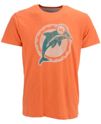47 Brand Men's Miami Dolphins Retro Logo Scrum T-Shirt - Macy's