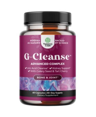 G-Cleanse Herbal Supplement with Chanca Piedra, Tart Cherry and Celery Seed Extract | 60 Count