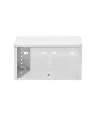 9-Inch Structured Media Enclosure Recessed In-Wall Media Box Cover Steel Wiring Cabinet