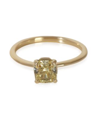 0.79 ct Cushion Diamond Tiffany True Engagement Ring