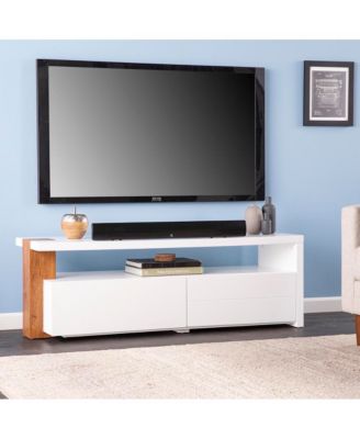 Harliston Contemporary Media Stand Storage
