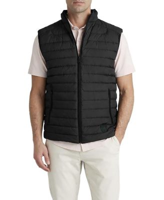 Men's Essential Metro Duck Down Mock-Neck Slim-Fit Vest