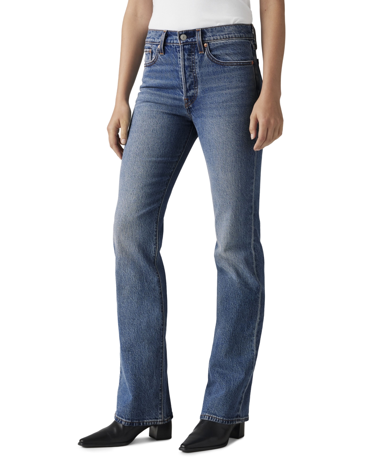 Levi's Women's Wedgie Boot High Rise Jeans - Bold And B