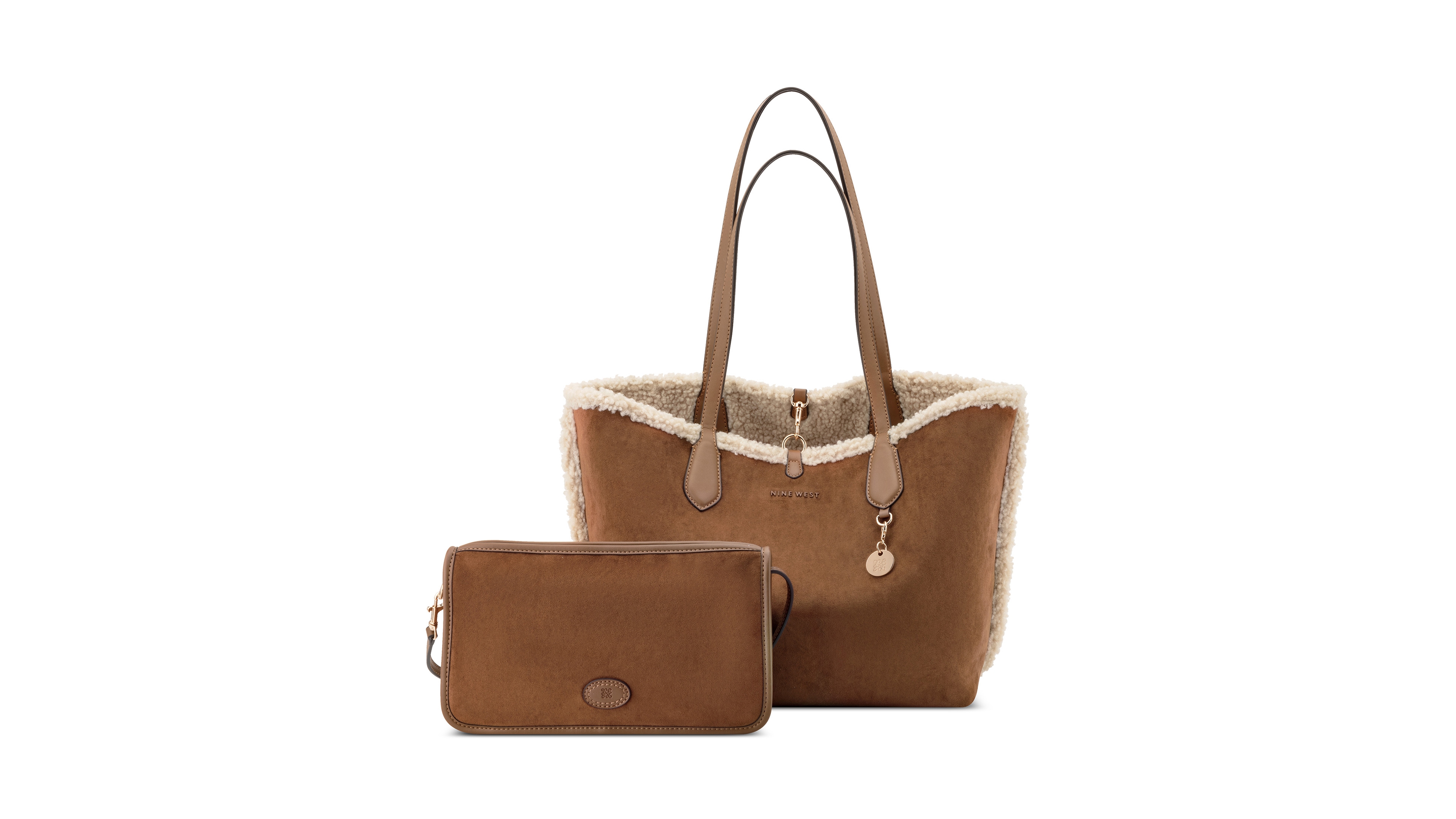Nine West Emerick Reversible Tote with Removable Shoulder Bag