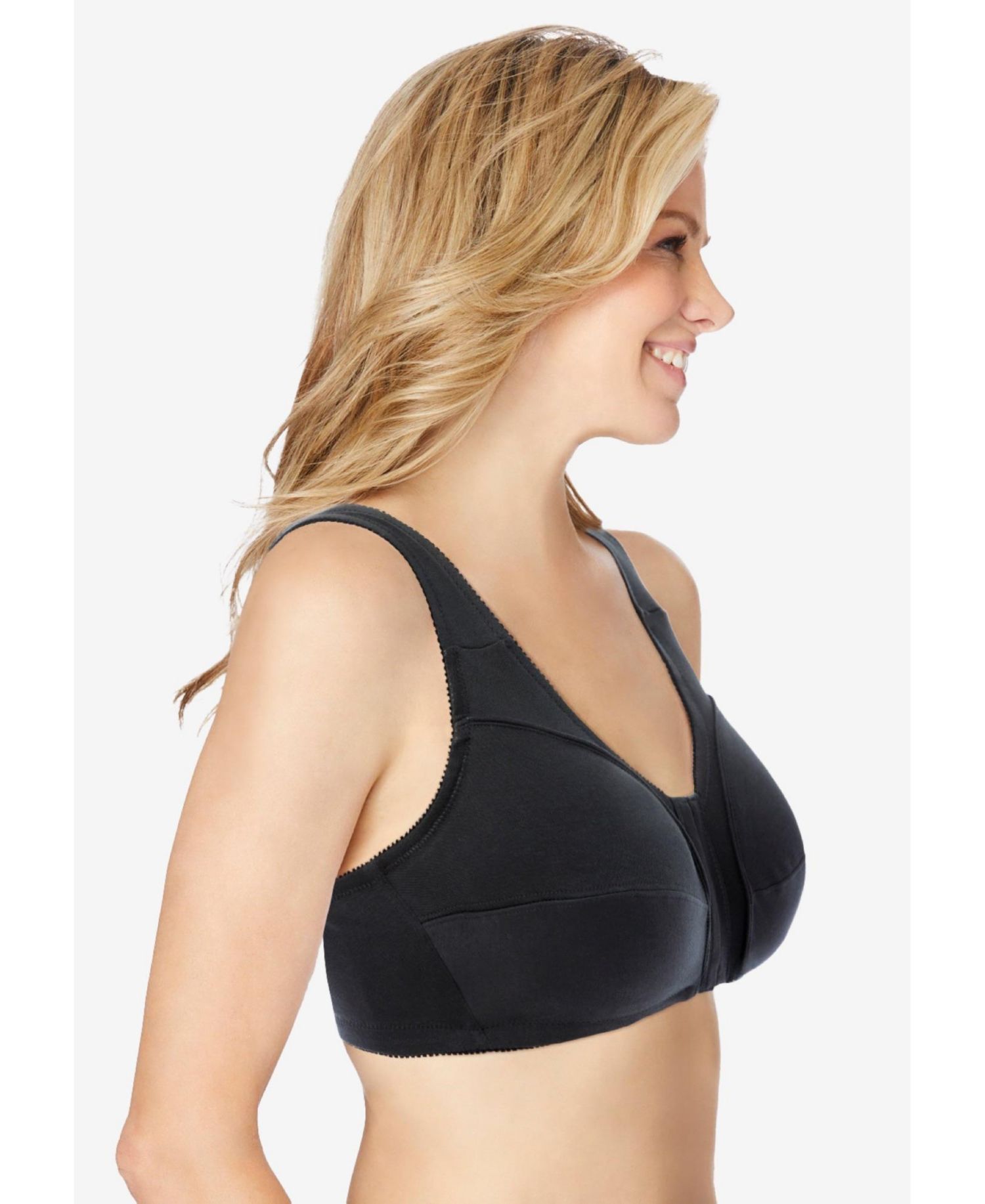 Women's Front-Close Wireless Bra