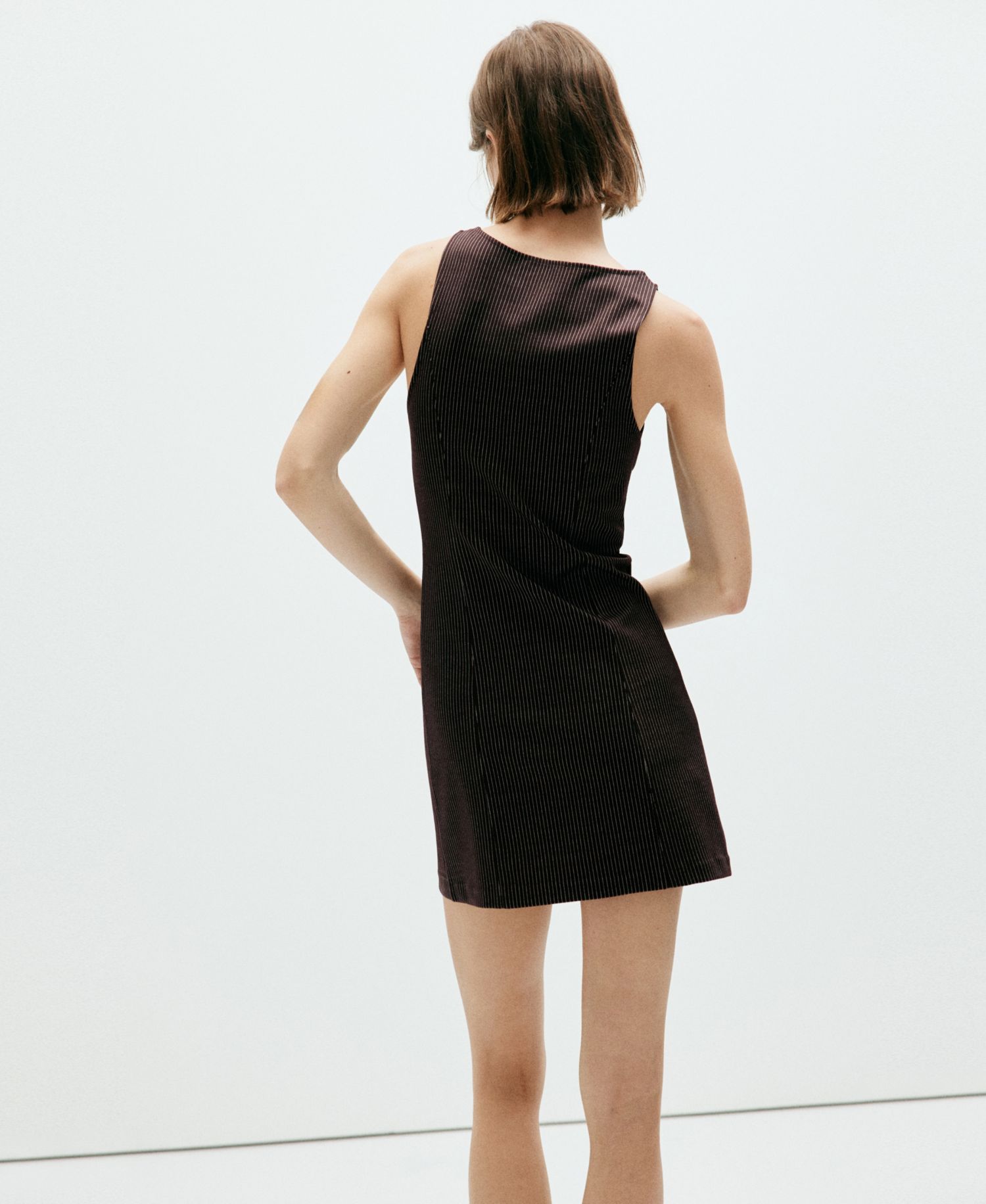 Women's Striped Mini Dress
