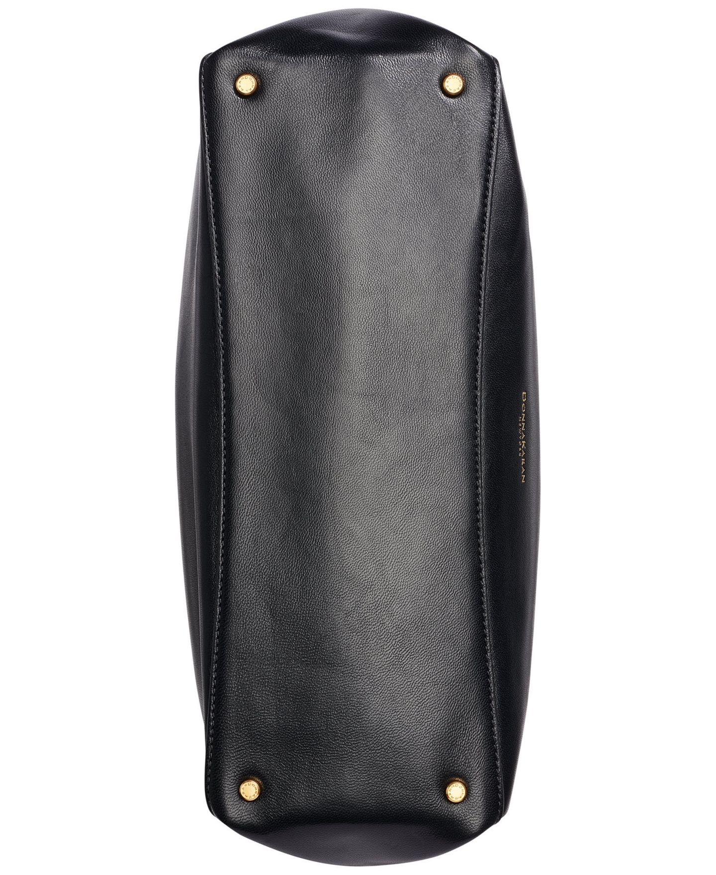 Женская сумка Donna Karan New York Poplin Tote, цвет: Чёрный / Золотой — фото 5