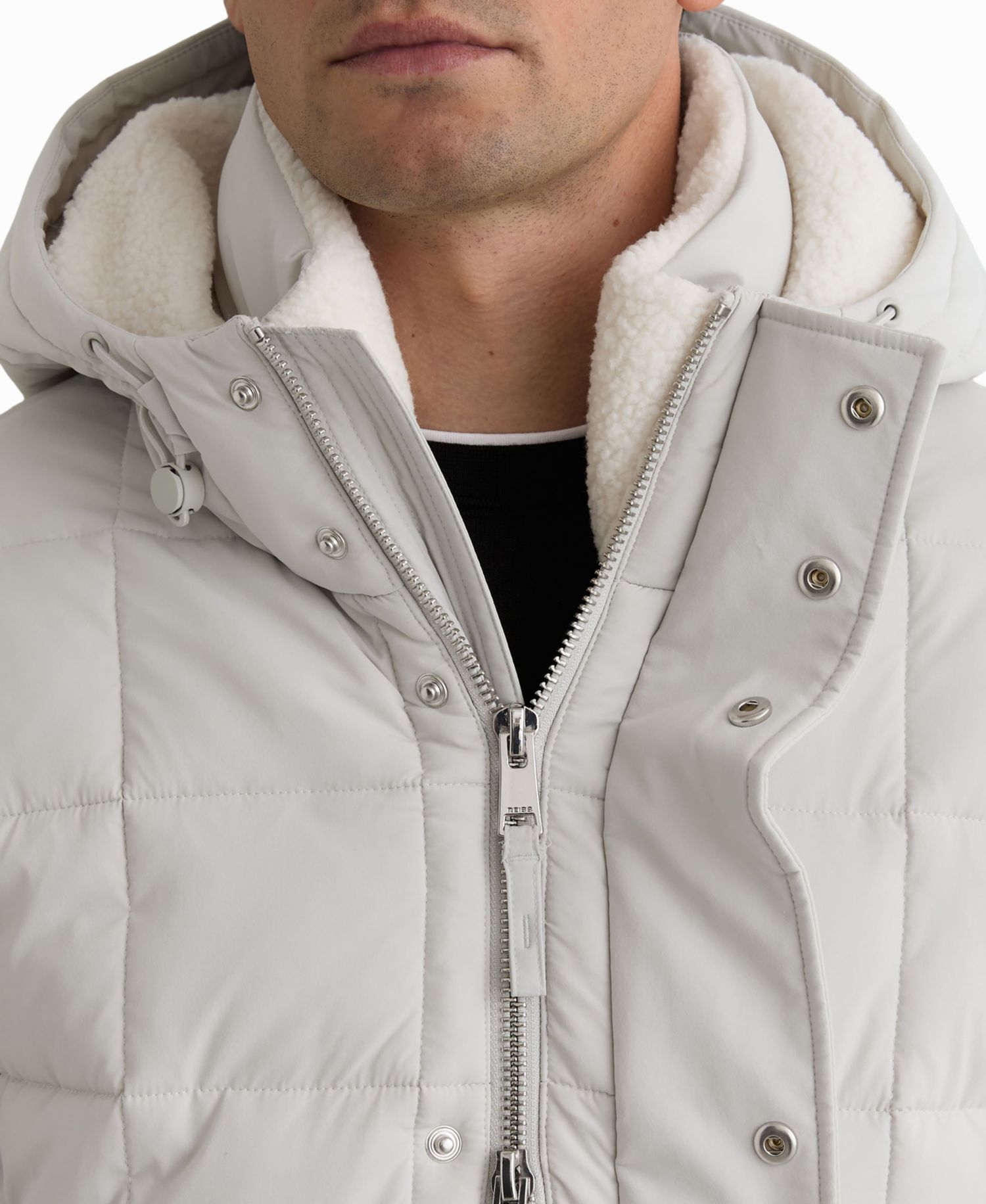 Men's Klause Hooded Puffer Fleece-Lined Jacket
