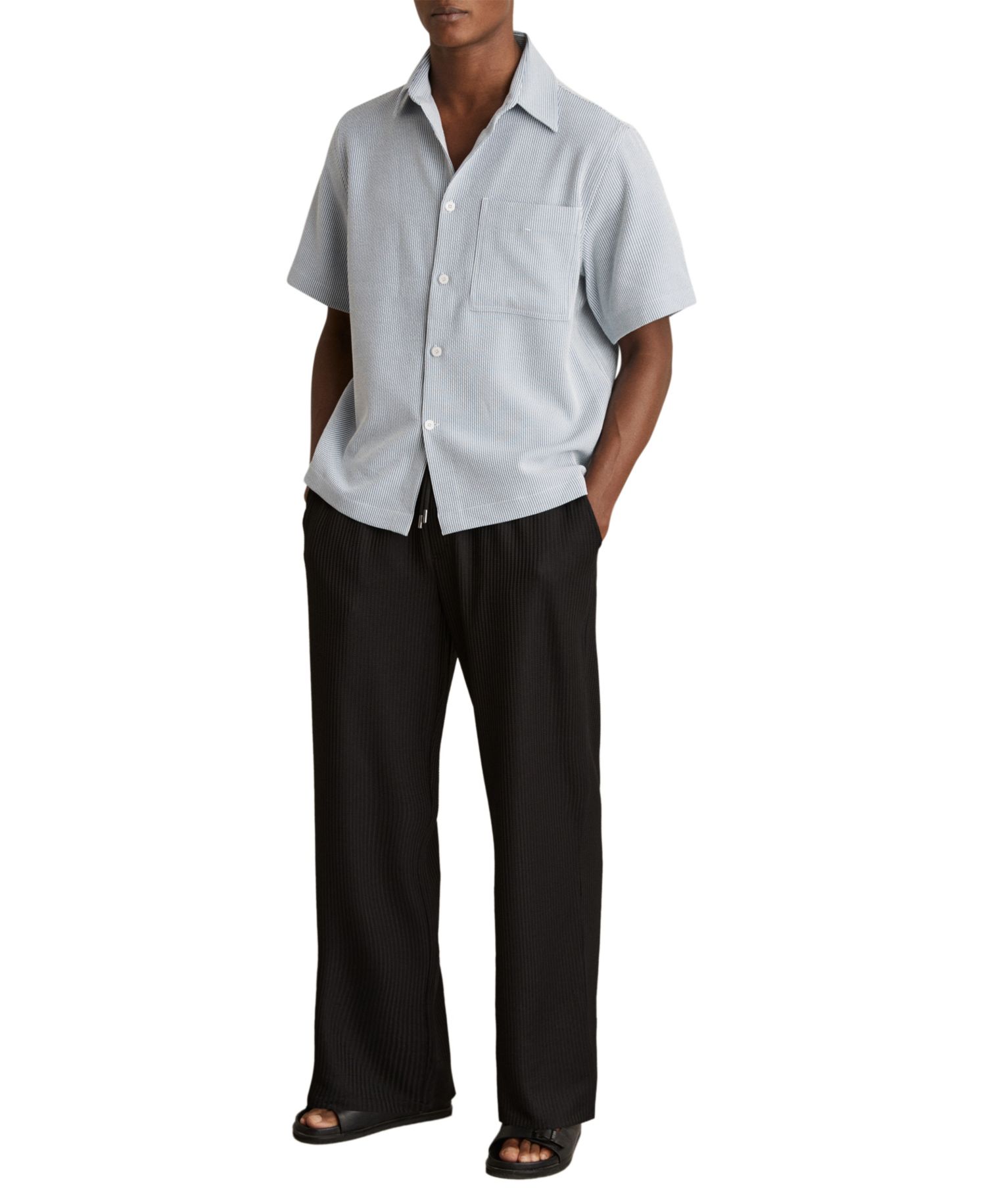 Men's Sensei Seersucker Short-Sleeve Shirt