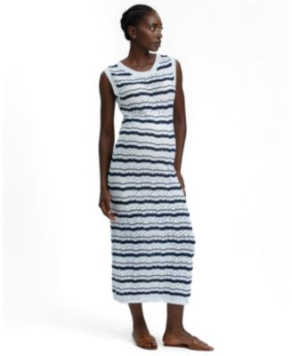 Women's PIETRO BRUNELLI Paraggi Pointelle Knit Maxi Dress