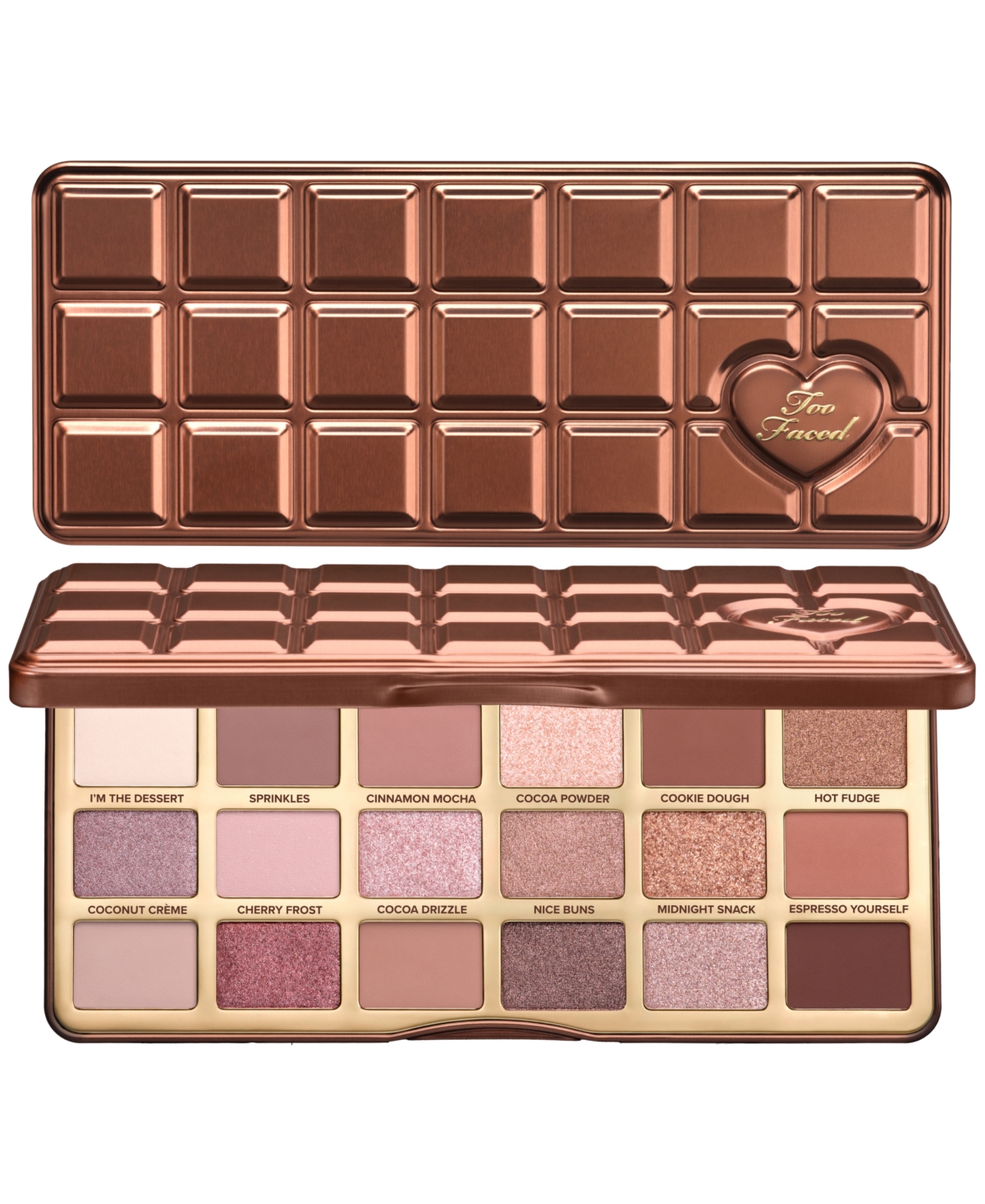 Too Faced Chocolate Nudes Limited-edition Eye Shadow Palette, 0.64 Oz.