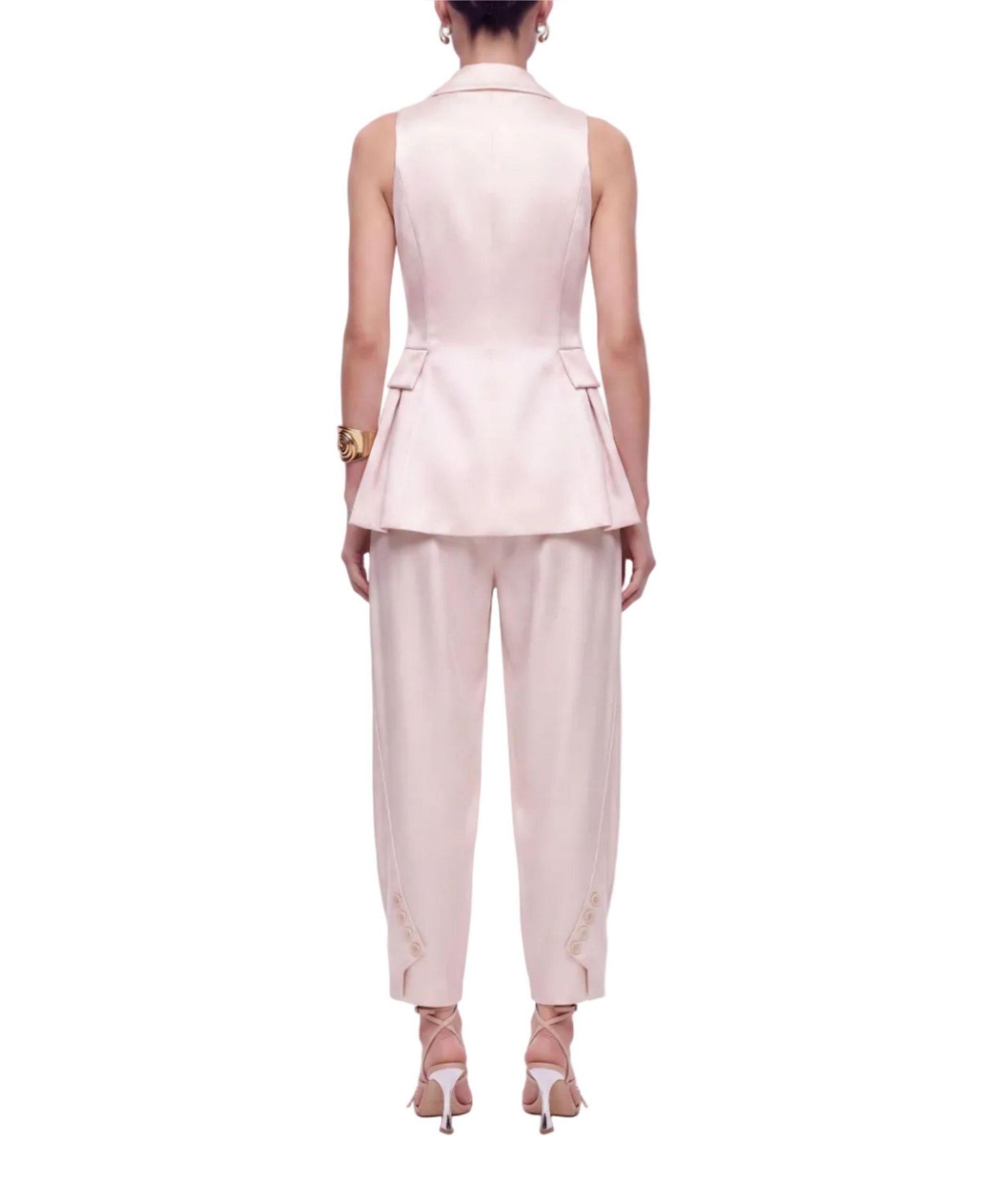 Women's High Waist Balloon Leg Trousers