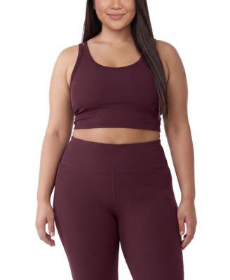 Plus Size TRU Performance Longline Low-Impact Sports Bra
