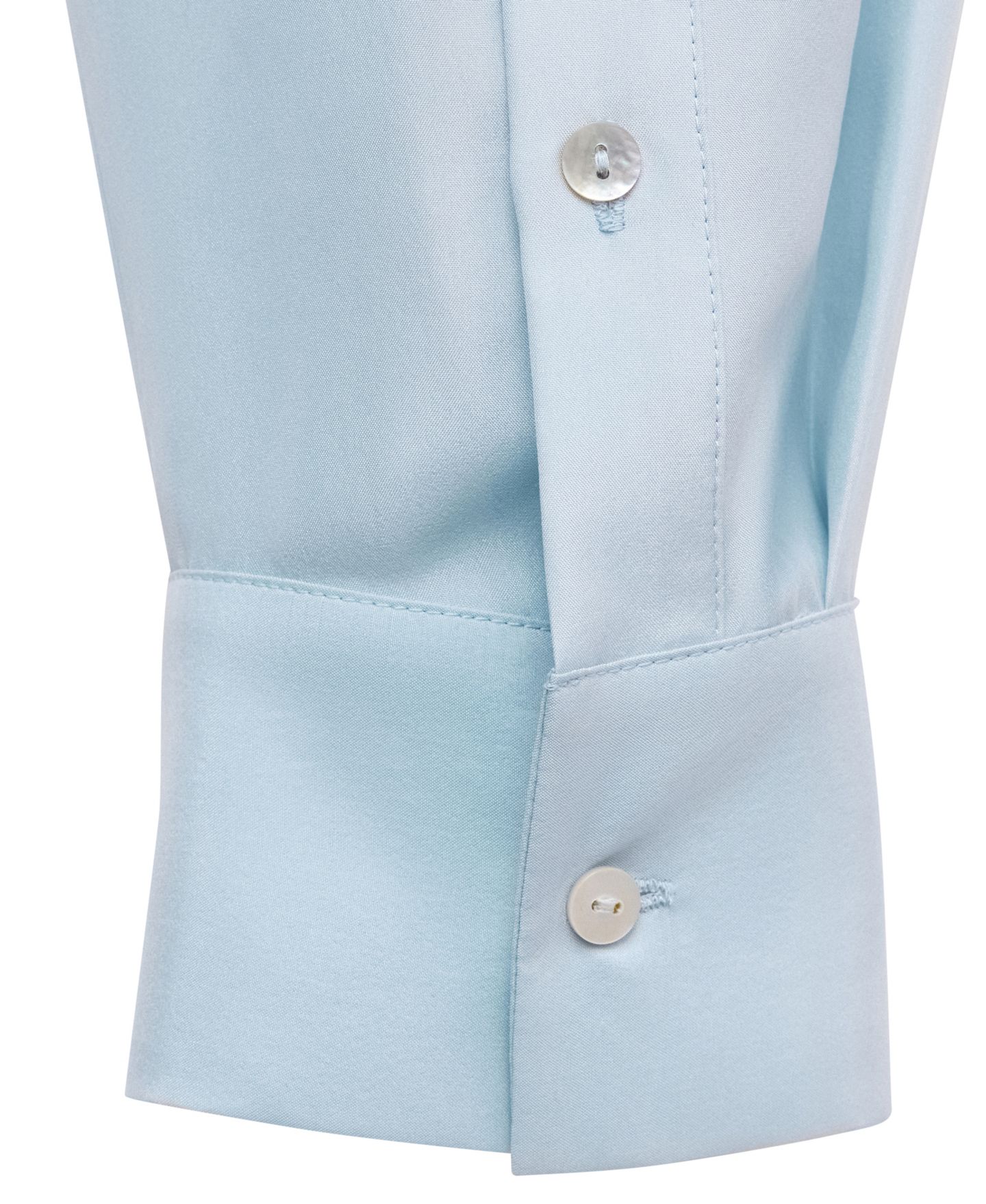 Женская блузка Mango Selection Long-Sleeve Oversized Button-Up, цвет: Небесно-голубой — фото 5