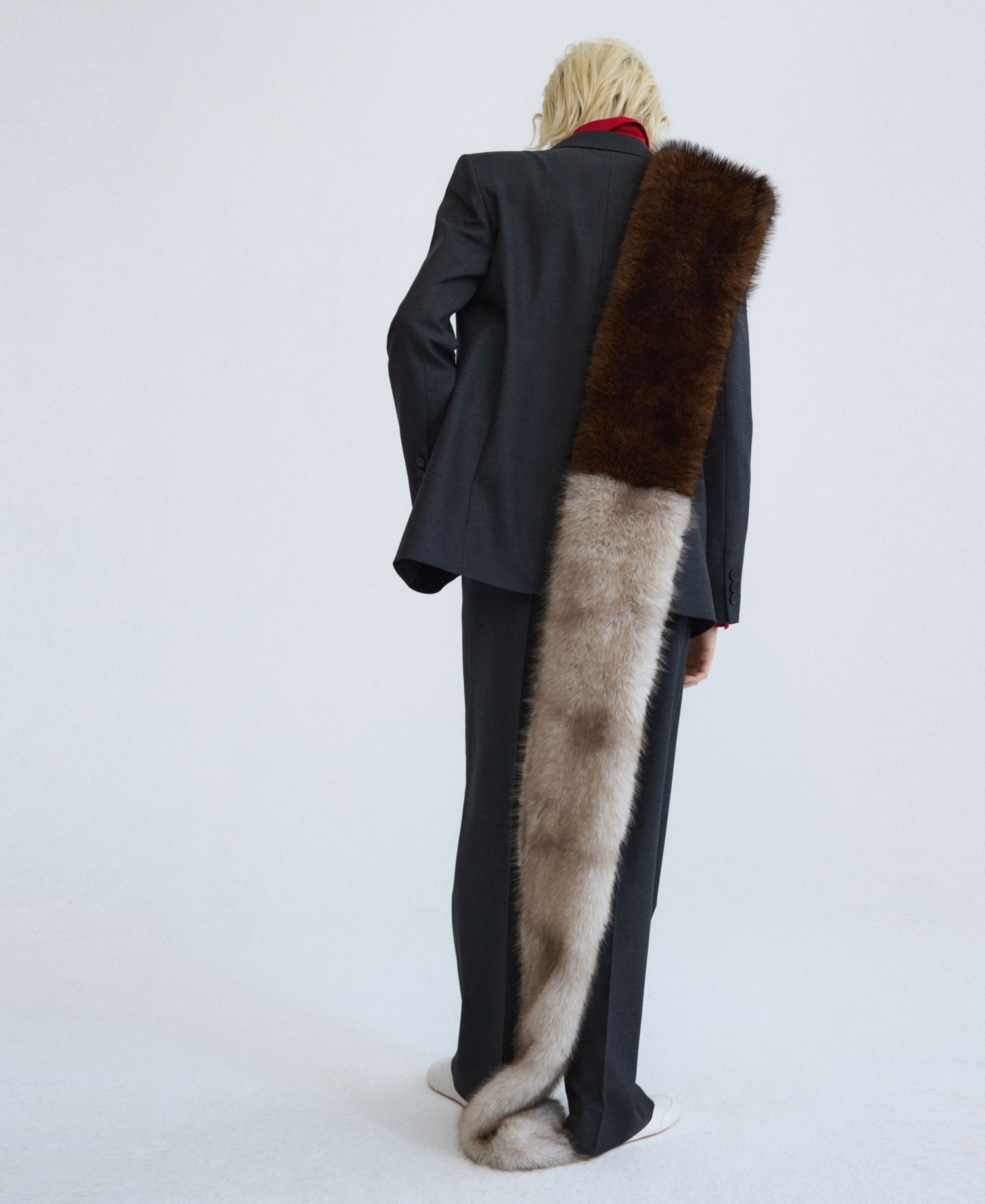 Women's Selection Wide-Leg Wool-Blend Pants