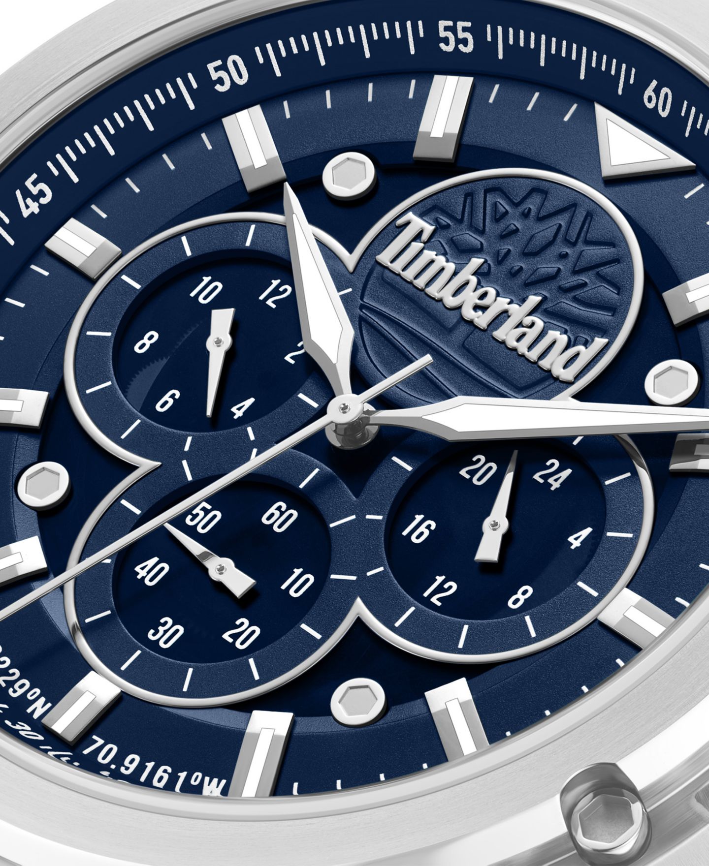 Мужские часы Timberland Quartz Callahan Tan Leather 46mm — фото 4