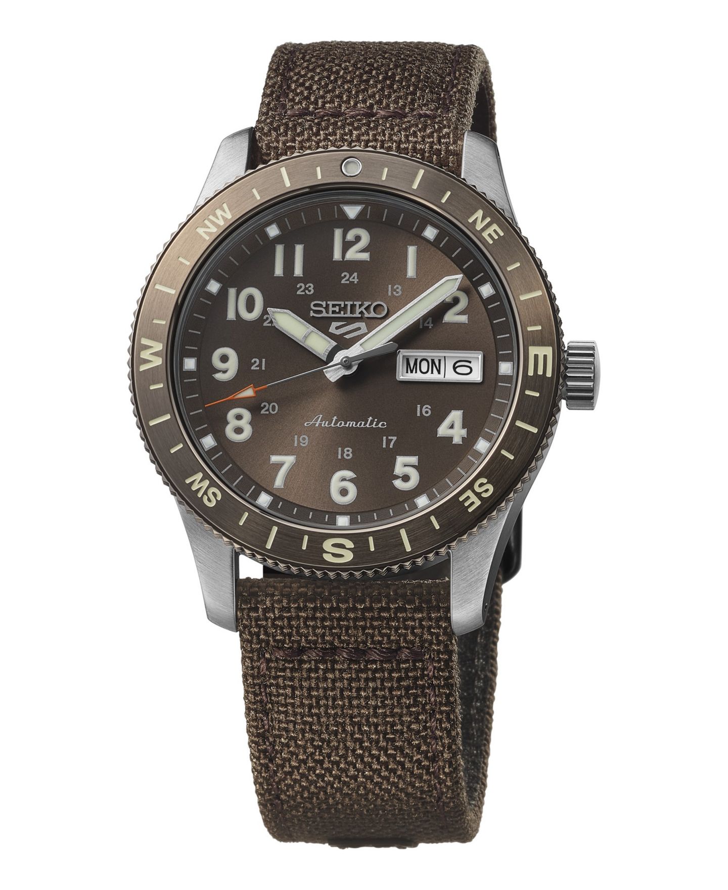 Мужские часы Seiko 5 Sports Field Automatic Analog Watch, Water-Resistant to 100 Meters, 41mm — фото 1