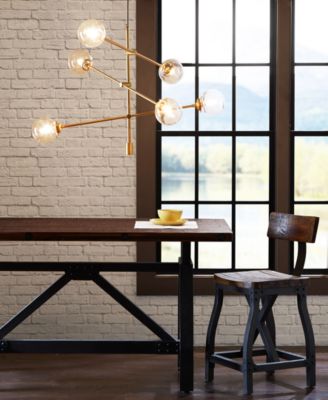 Cyrus Metal & Glass Chandelier