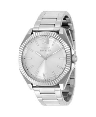 Men's Quartz Speedway Water-Resistant Sport Stainless Steel Watch, 42mm