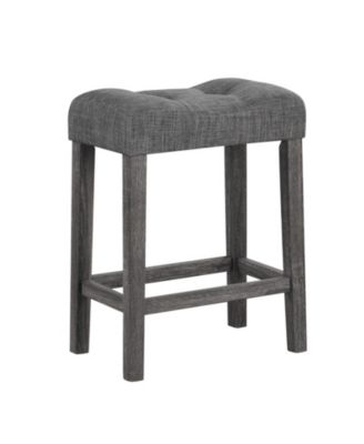 24-Inch Saddle-Seat Bar Stools for Kitchen Counters