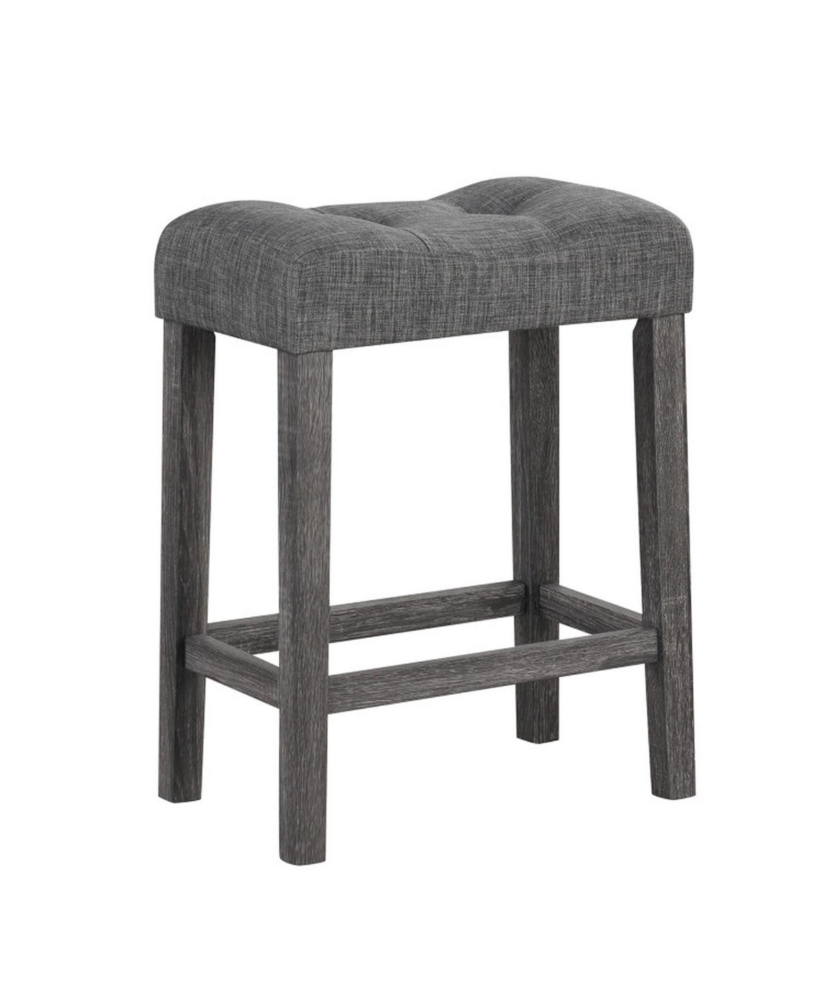 Gouun 24-Inch Saddle-Seat Bar Stools for Kitchen Counters