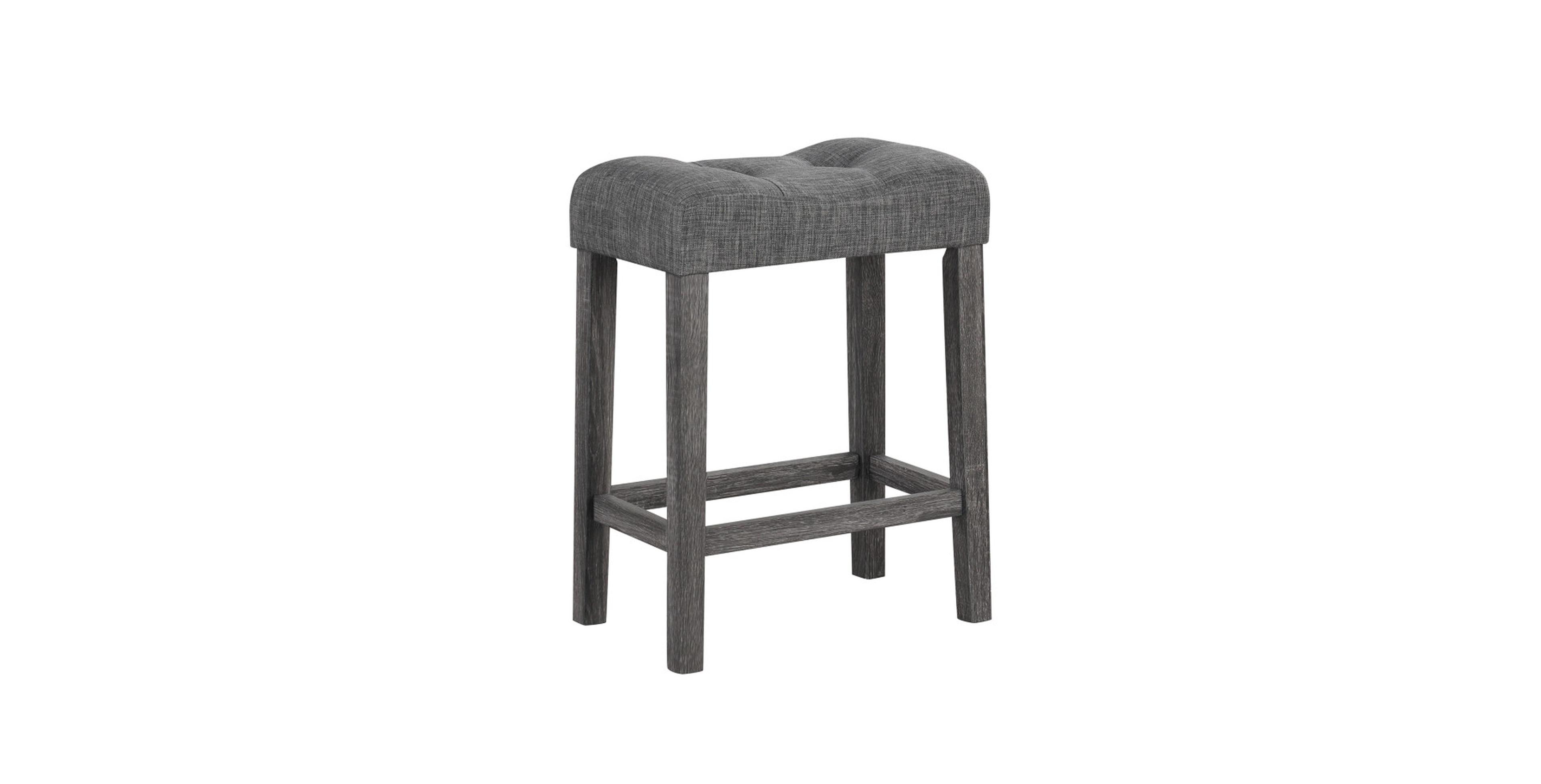 Gouun 24-Inch Saddle-Seat Bar Stools for Kitchen Counters