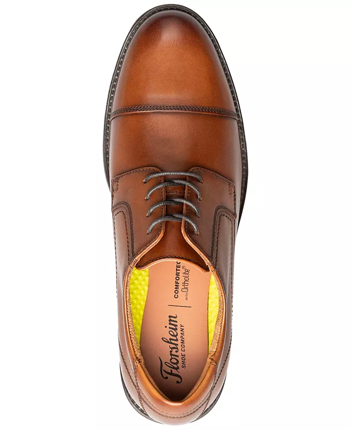 Men's Focal Cap-Toe Leather Oxford - thumbnail 10