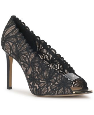 Women's Ayluna Peep Toe High Heel Pumps