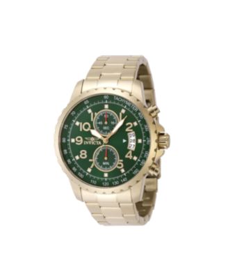Men's Quartz Veloquence 69793 Gold-Tone Stainless Steel Watch, 47mm