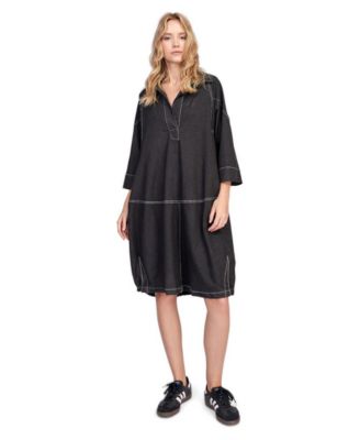 Women's Panama Oversized Shirt Dress