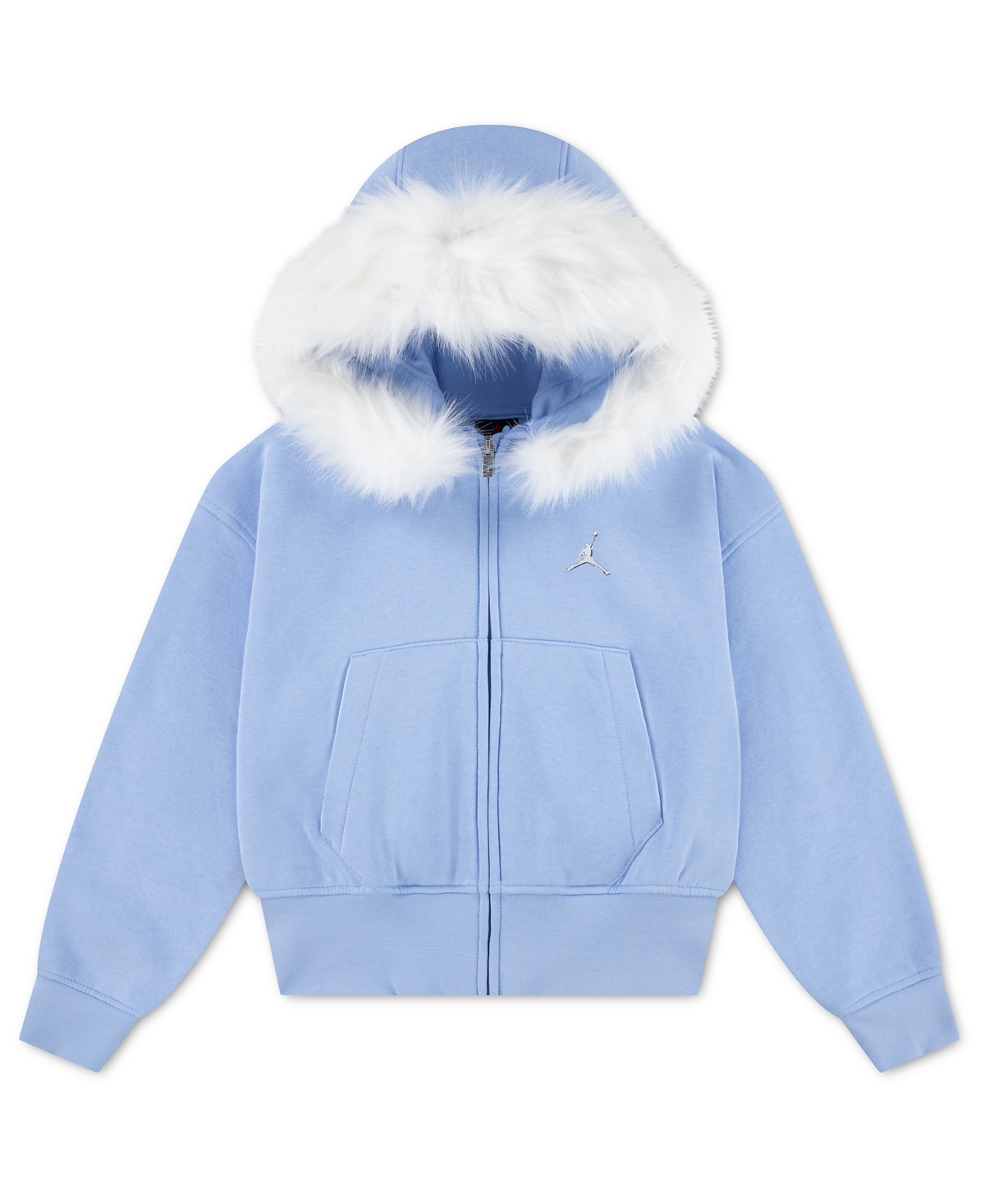 Jordan Girls' 7-16 Brooklyn Fireside Cozy Full-Zip Hoodie