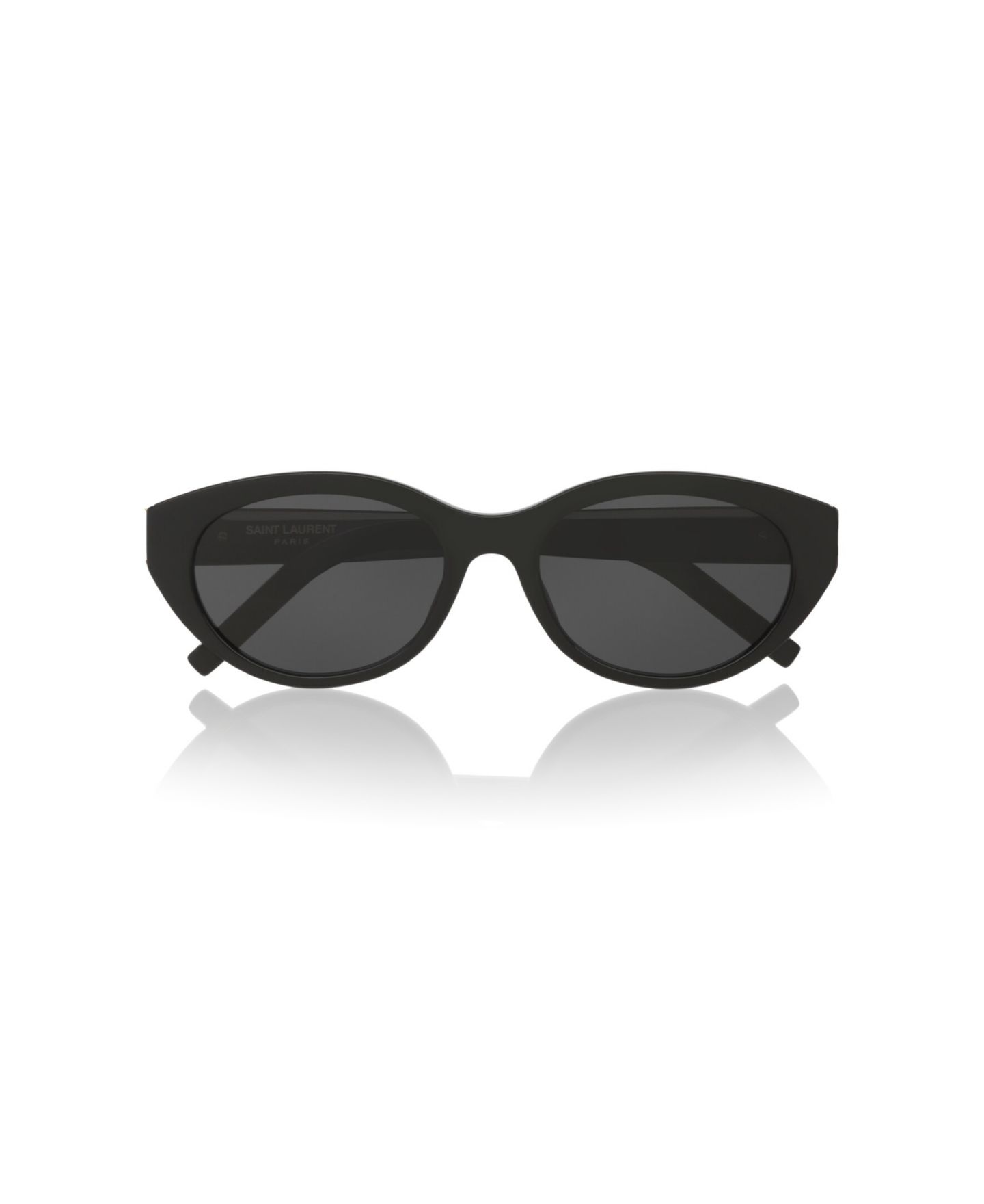 Женские круглые солнцезащитные очки Saint Laurent SL M148, цвет: Чёрный — фото 5