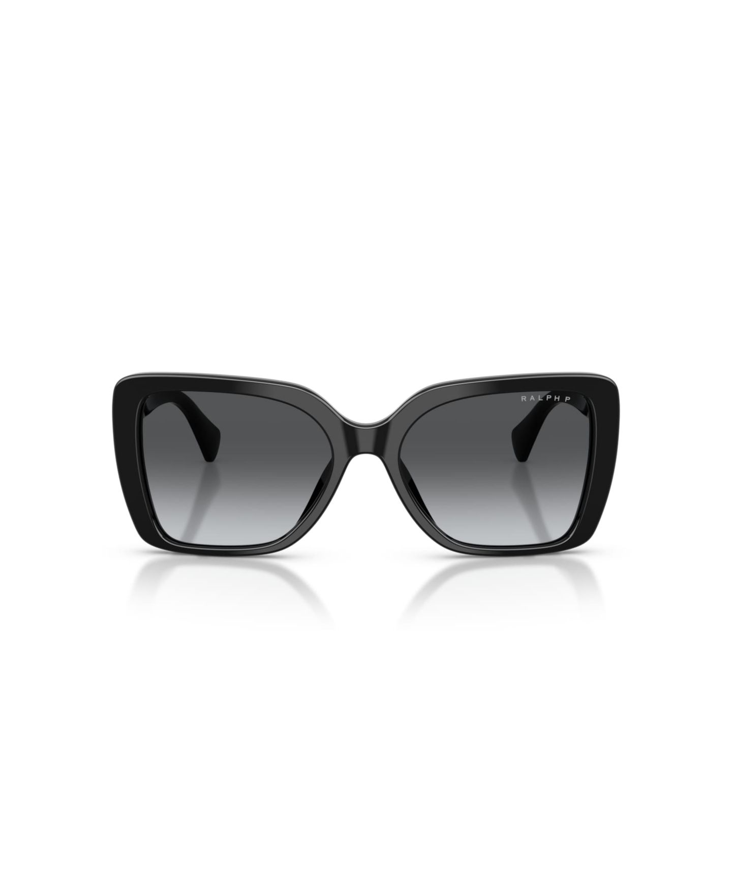 Женские квадратные поляризационные солнцезащитные очки Ralph by Ralph Lauren RA5356U, цвет: Чёрный — фото 4
