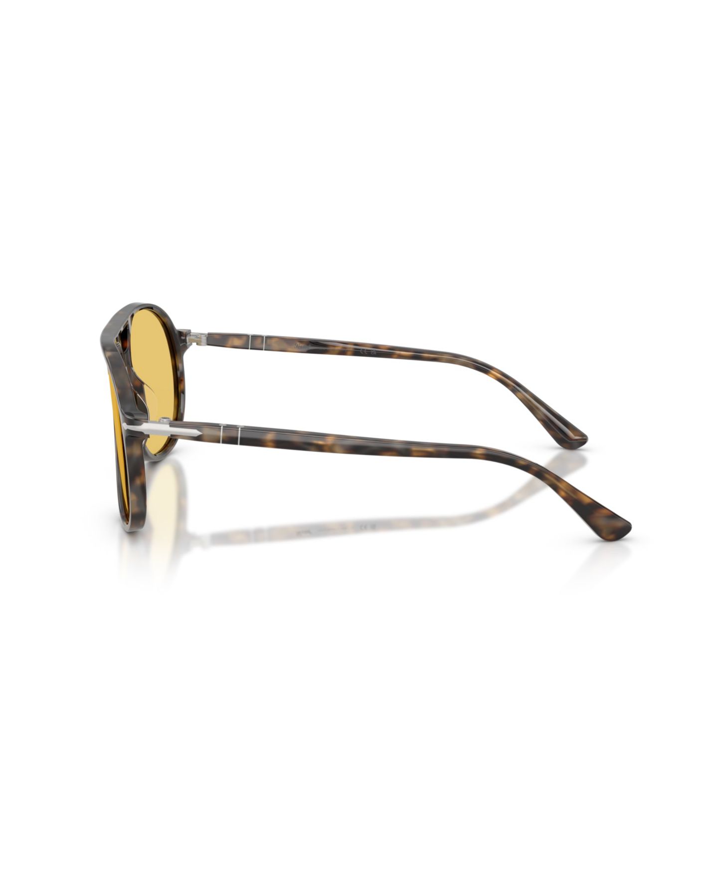Женские солнцезащитные очки Persol Oversized Retro Aviator PO3403S, цвет: Тёмный гавана — фото 4