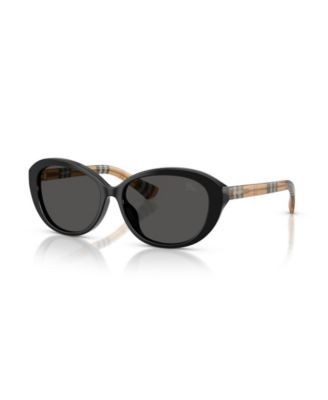 Women's Rectangle Cat Eye Sunglasses BE4507D