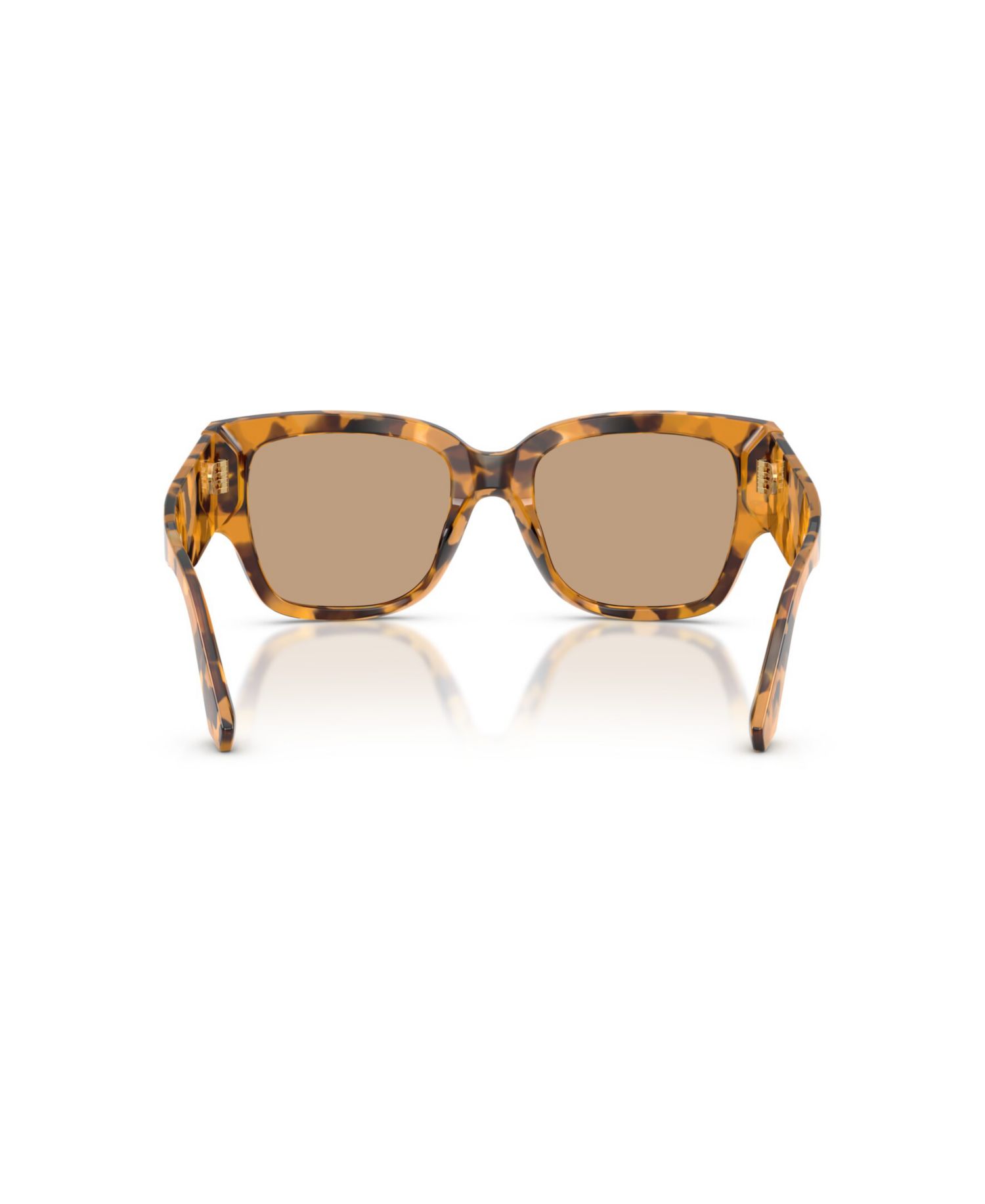 Women's DG4563 Square Tortoise Shell Print Sunglasses